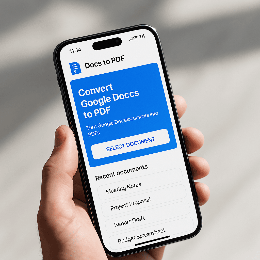 Docs-to-PDF