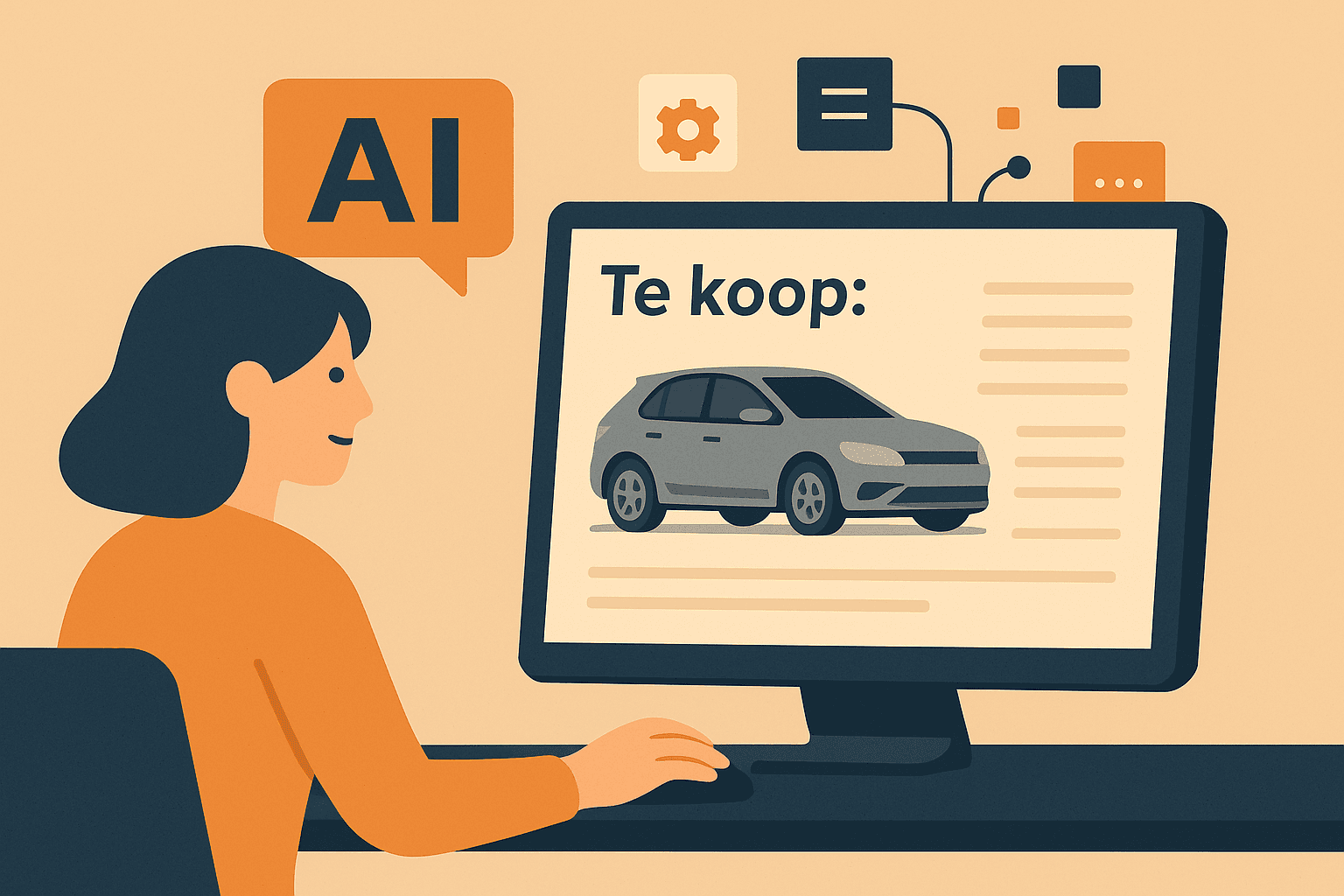 AI schrijft auto-advertenties