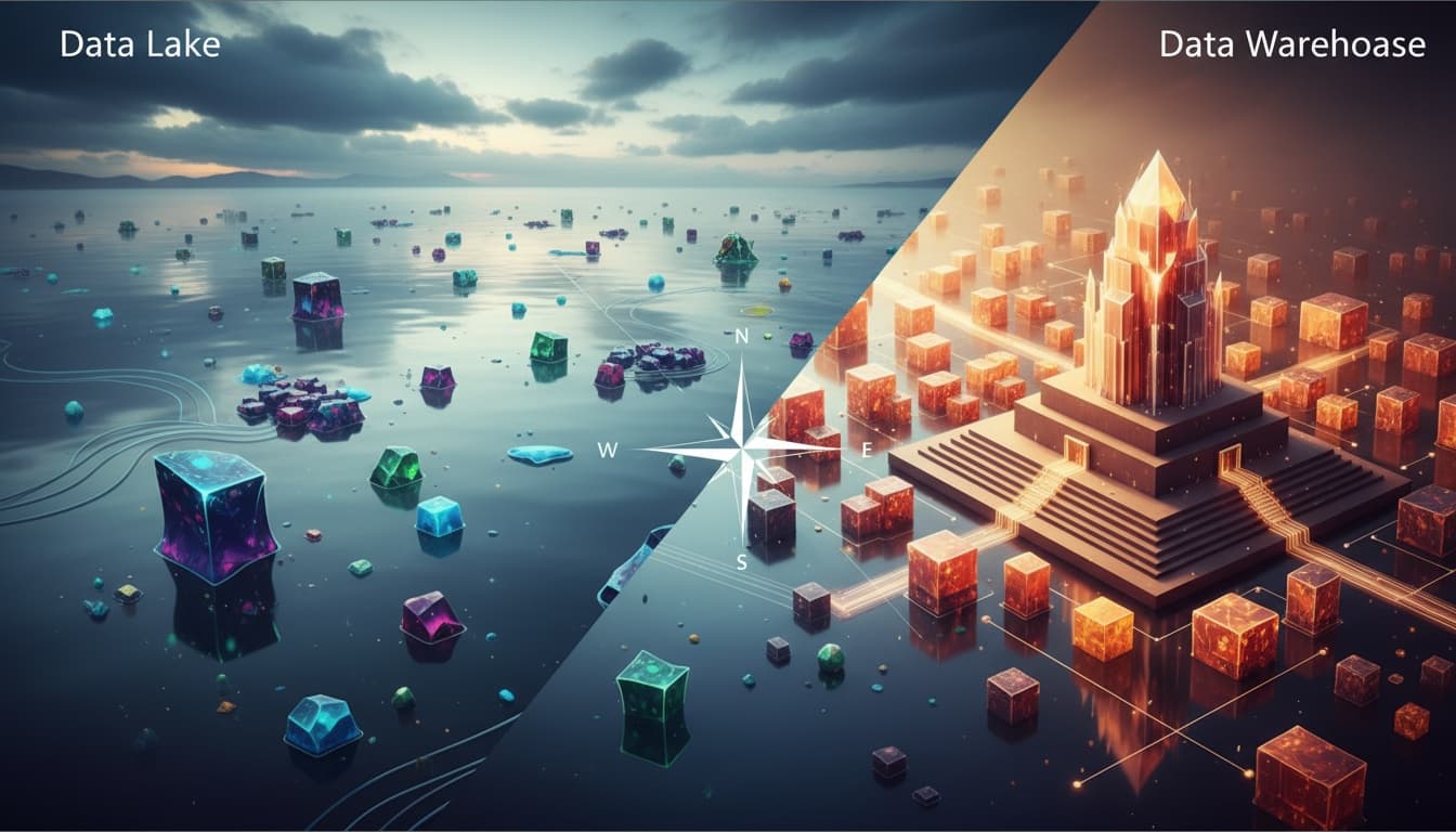 Data Lake vs Data Warehouse: helder kompas voor keuzes 2025.